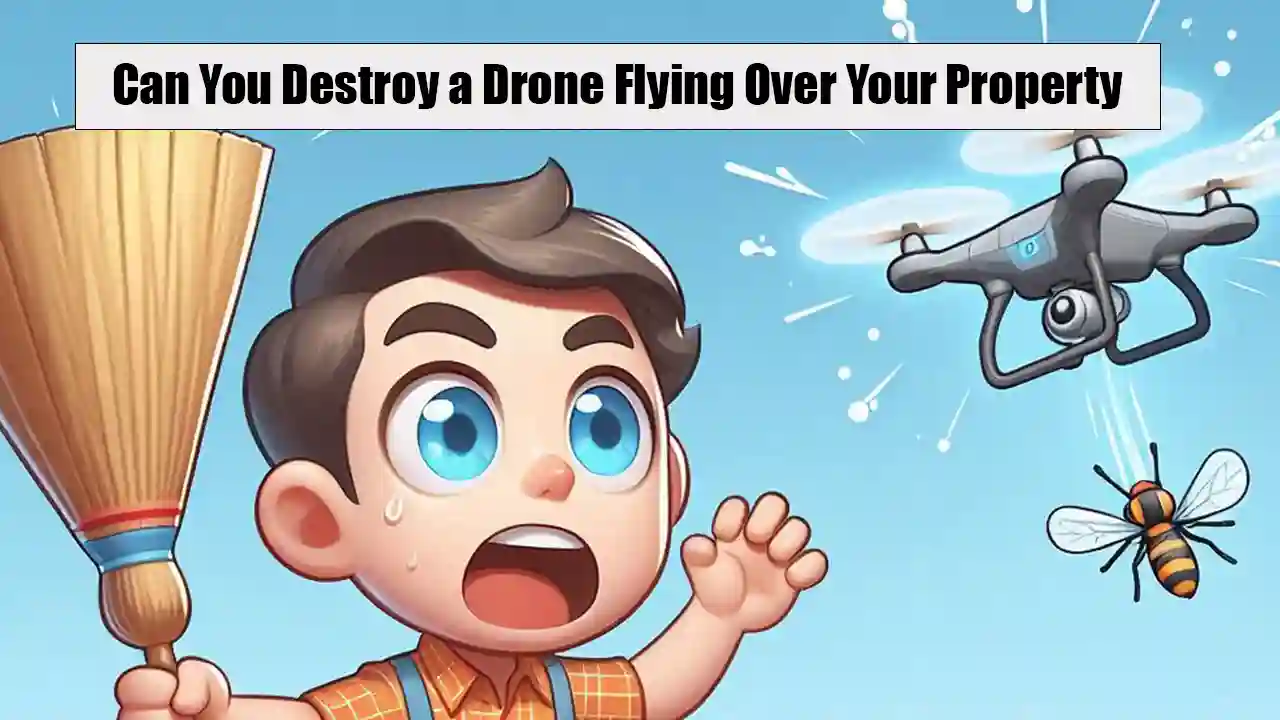 Can You Destroy a Drone Flying Over Your Property