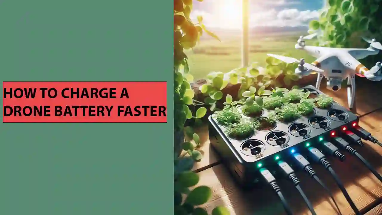 HOW TO CHARGE A DRONE BATTERY FASTER