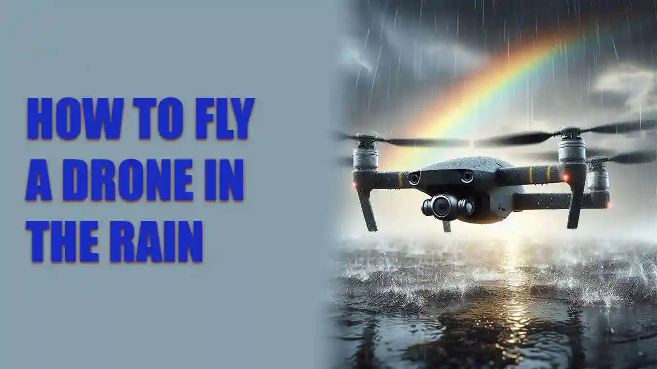 HOW TO FLY A DRONE IN THE RAIN